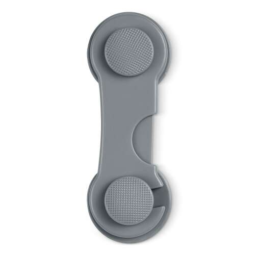 Gray cabinet lock for child safety