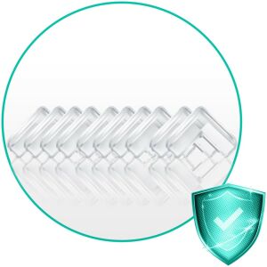 Ricokids clear corner protectors for furniture, 10 pack - Ricokids