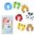 Ricokids foam door stopper set, 7 pieces, animal design