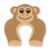 Ricokids brown monkey foam door stopper