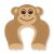 Ricokids brown monkey foam door stopper