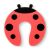 Ricokids red ladybug foam door stopper for kids