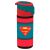 Nepriepustná plastová fľaša na vodu Superman, ideálna pre aktívne deti, objem 532 ml.