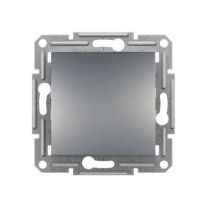 Schneider Electric Asfora EPH0100162 egypólusú kapcsoló, acél, rögzítőkerettel - Schneider