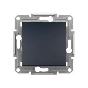 Schneider Electric Asfora antracit színű rugós bekötésű kétpólusú kapcsoló - Schneider