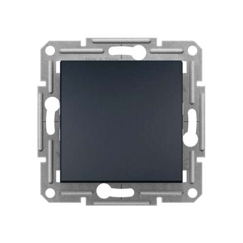 Intreruptor bipolar antracit Schneider Electric Asfora cu borne cu arc