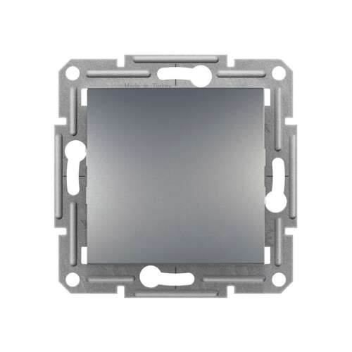 Schneider Electric Asfora EPH0400162 acél váltókapcsoló, ezüst színű