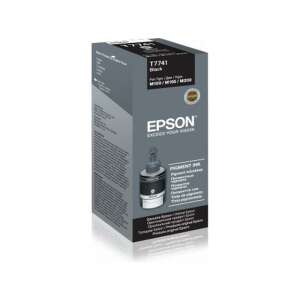 Epson T7741 140ml schwarze Tintenflasche für EcoTank Drucker, kompatibel mit M100, M105, M200 - Epson