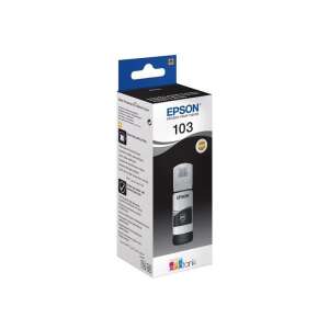 Epson C13T00S14A EcoTank 103 65ml fekete tintapalack 104807675 - Epson