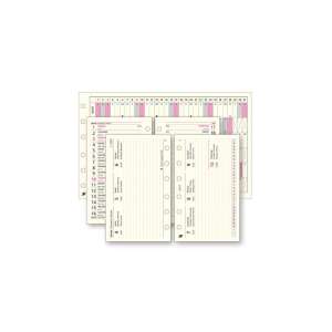 Kalendart Saturnus S311 2024 Wochenplaner Nachfüllpack, 72 Blatt - Ringbucheinlagen
