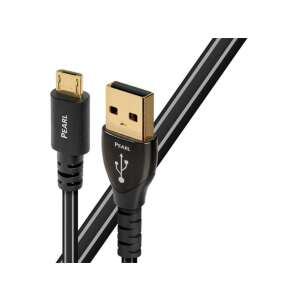 AudioQuest Pearl USB kábel, 0,75m, USB A - Micro USB, aranyozott csatlakozókkal - Audioquest
