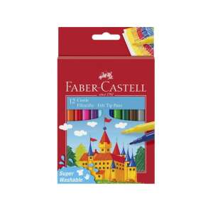 Faber-Castell kastélyos 554201 12db-os vegyes filctoll készlet 104808335 - Kugelschreiber