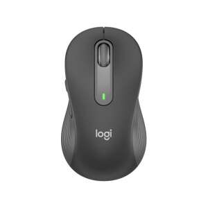 Logitech M650 Signature vezeték nélküli grafitszürke egér, elülső nézet - Logitech Egér