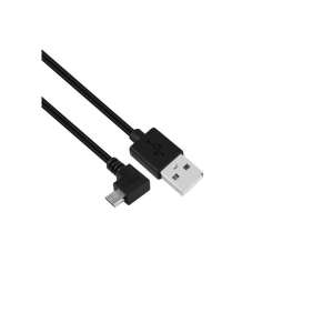 Stansson 50cm 90 fokos micro USB 2.0 kábel - USB kábel