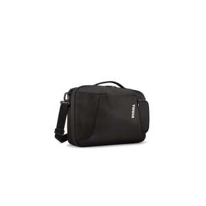 Thule Accent Convertible 15,6 hüvelykes fekete laptop táska, oldalnézet - Thule