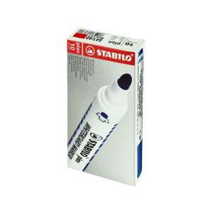 Stabilo Plan Whiteboard-Marker, 10er Pack, blaue Tinte - Tafel- & Flipchart-Marker