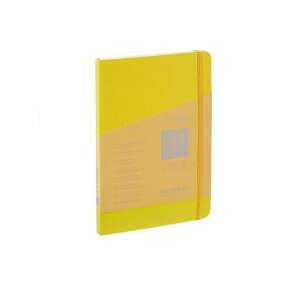 Fabriano Ecoqua Plus A5 sárga kockás notesz 80 lappal - Fabriano