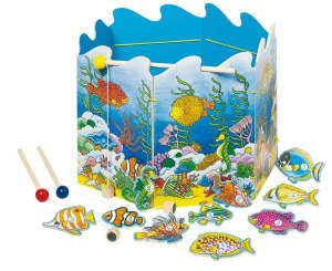 Mágneses horgász játék