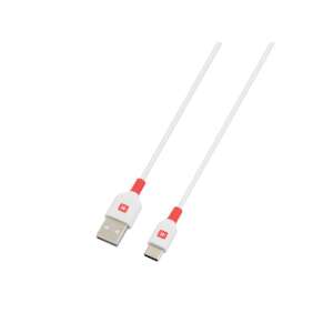 Skross USB-C-200 2m USB/Type-C Daten- und Ladekabel, weiß - Skross