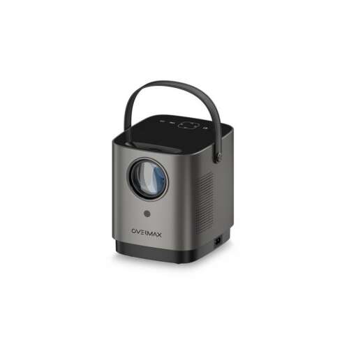 Overmax Multipic 3.6 3500L LED-Projektor, tragbar, mit Griff, grau