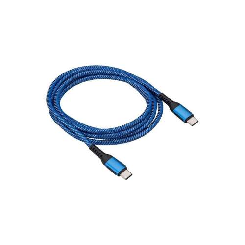 Akyga AK-USB-38 Type-C Kábel - 1,8m - Kék