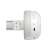 Edifier W820NB ANC Bluetooth Kopfhörer, weiß, Seitenansicht mit Bedienelementen