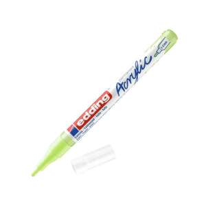 Marker acrilic Edding 5300 F, verde pastel, grosimea liniei 1-2 mm - Markere