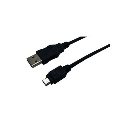 LogiLink CU0014 1,8m USB A - Micro USB kábel, fekete