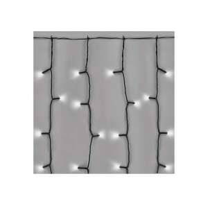 Emos D1EC01 1x2m 100LED IP44 perdea luminoasă alb rece, agățată - Ghirlande luminoase