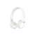 Căști wireless Bluetooth Edifier WH500 albe, vedere unghiulară