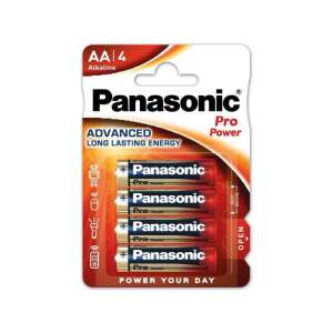 Panasonic Pro Power AA alkáli elemek, 4 db-os csomag - Panasonic