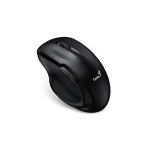Mouse wireless Genius Ergo 8200S negru, design ergonomic, prindere confortabilă - Genius Mouse