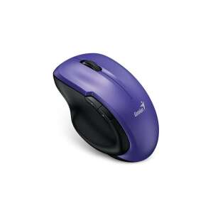 Mouse wireless Genius Ergo 8200S, de culoare violet, design ergonomic, prindere confortabilă - Genius Mouse
