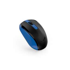 Mouse wireless silențios Genius NX-8008S, albastru și negru, vedere 3/4 - Genius Mouse