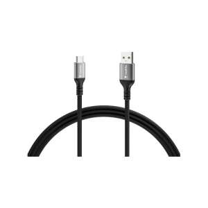 Cablu Varta USB A la USB C, 2 metri, 60W, negru - Cabluri de date