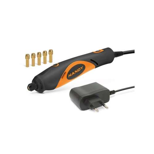 Handy 10362 Midi forgó szerszám, 18V, 5-25000 fordulat/perc, 5 tartozékkal, adapterrel és csavarhúzóval