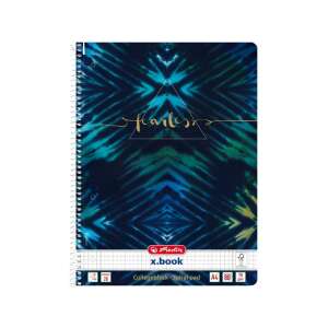 Caiet spiral Herlitz Fearless A4 cu pătrate, 80 de foi - Herlitz Caiete