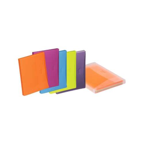 Pagna A4 PP 30mm vegyes színű füzetbox, 6 darabos szett