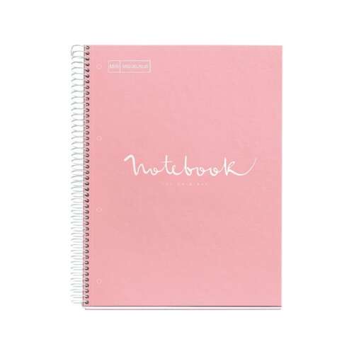 Miquelrius Emotions A4 rosa liniertes Spiralblock