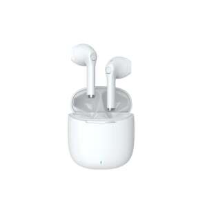 Devia ST362002 Joy A13 weiße True Wireless Bluetooth Kopfhörer mit Ladeetui - Devia