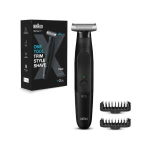 Braun Series XT3100 Hybrid-Trimmer für Männer, mit 4D-Flex-Klinge, wasserdicht, 3 Kämme - Haarentfernung & Rasur