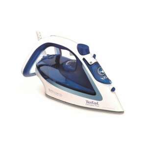 Călcător cu abur Tefal Easygliss Plus, alb și albastru, cu rezervor de apă mare și o ieșire puternică de abur - Tefal Fiare de călcat