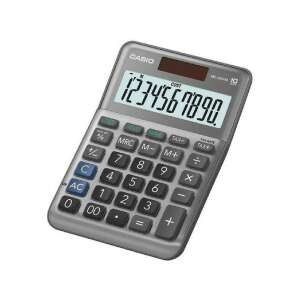 Casio MS-100FM Tischrechner, silber, 10-stellige Anzeige - Casio