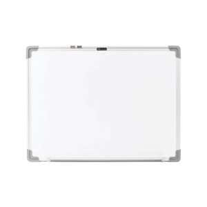 Tablă albă magnetică Deli Universal 45x60 cm cu ramă din aluminiu - Table de conferinta