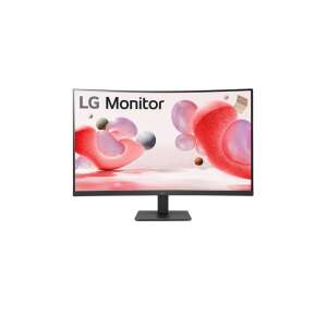 LG 32MR50C-B 31,5 hüvelykes FHD Ívelt Monitor elölnézet - LG Monitor