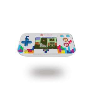 My Arcade Gamer V Classic Tetris Handheld-Spielkonsole, weiß, mit bunten Knöpfen und Bildschirm - My Arcade
