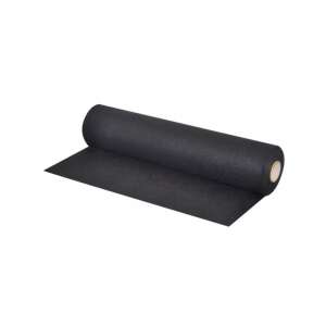 Rulou de pâslă neagră, lățime 45 cm, lungime 500 cm, pentru artizanat, decorațiuni și proiecte școlare - Produse textile de curte