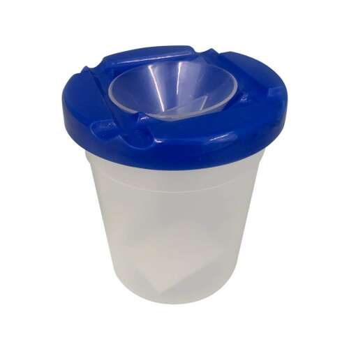 Ars Una kék ecsetmosó pohár, ecsetek tárolására és tisztítására