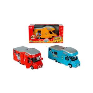 Jucărie Dickie Camper, jucărie camper van albastră, jucărie camper, jucărie camper pentru copii, jucărie camper pentru băieți, jucărie camper pentru fete, jucărie camper pentru copii - Maşinuţe