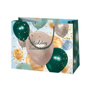 Cardex Geschenktasche mit Luftballons und Konfetti-Design zum Geburtstag - Kunst & Hobby